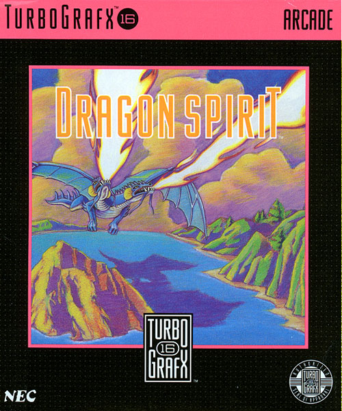 Dragon Spirit (USA) Box Scan